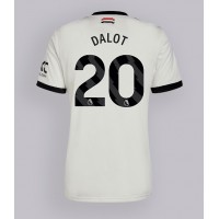 Camiseta Manchester United Diogo Dalot #20 Tercera Equipación Replica 2024-25 mangas cortas